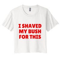 I Shaved My Bush For This Funny Pool Party Crop Top
