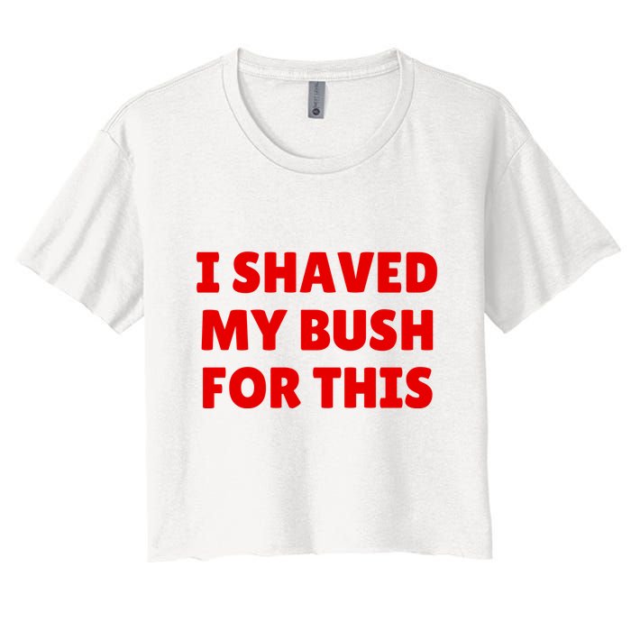 I Shaved My Bush For This Funny Pool Party Crop Top