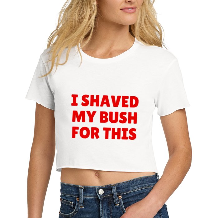 I Shaved My Bush For This Funny Pool Party Crop Top
