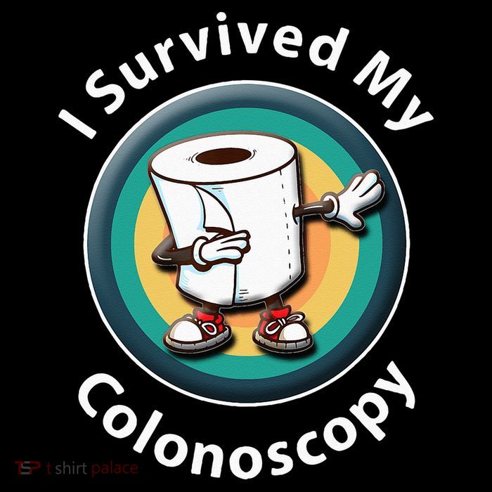 I Survived My Colonoscopy Survivor  Funny Hospital Patient  Baby Bodysuit
