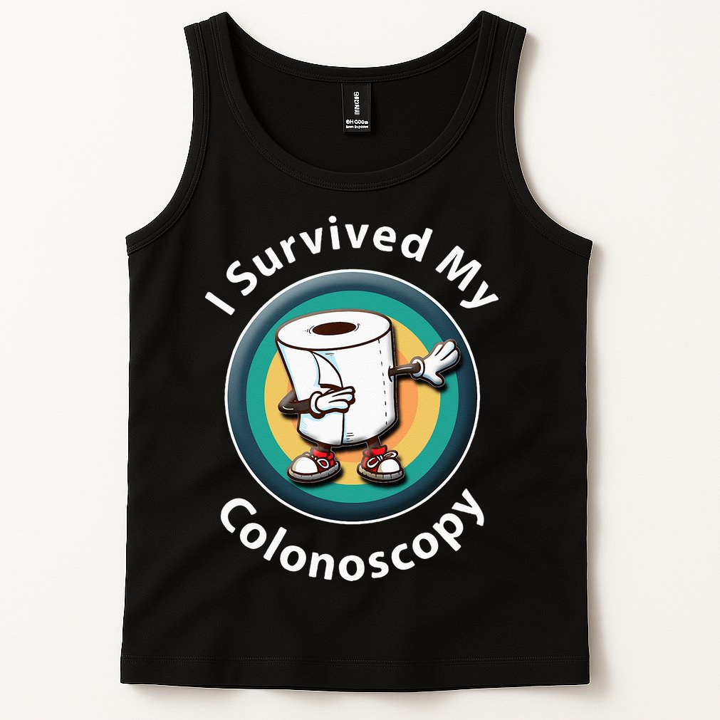 I Survived My Colonoscopy Survivor  Funny Hospital Patient  Tank Top