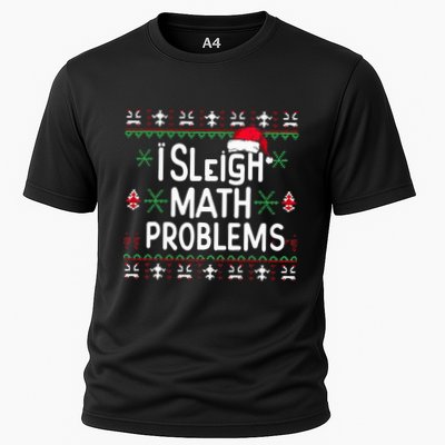 I Sleigh Math Problems Math Teacher Christmas Pajamas Xmas Performance Shirt