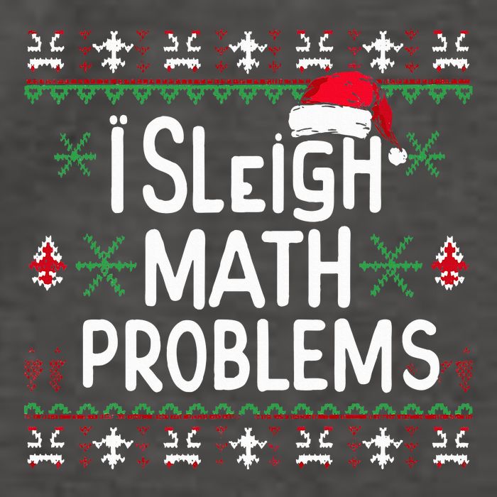I Sleigh Math Problems Math Teacher Christmas Pajamas Xmas Vector Backpack