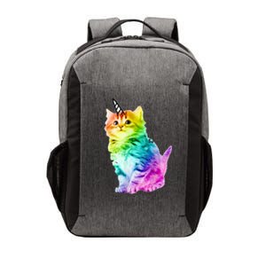 Im So Meowgical Unicorn Rainbow Best Cute Cat Vector Backpack