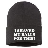 I Shaved My Balls For This Sustainable Knit Beanie