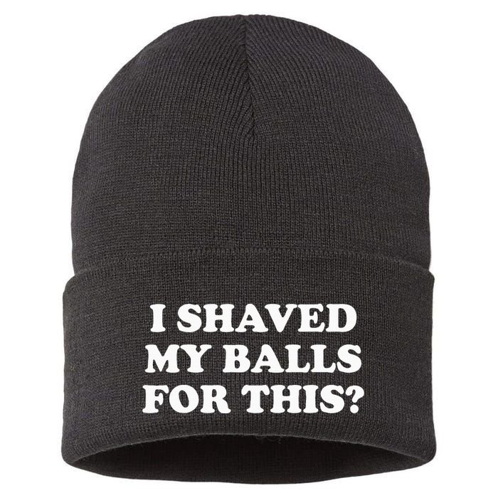 I Shaved My Balls For This Sustainable Knit Beanie