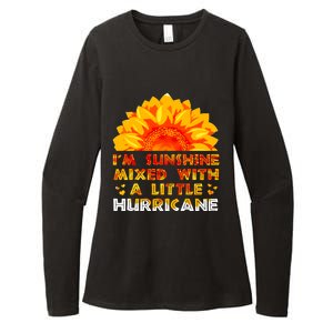 I'm Sunshine Mixed With Little Hurricane Gift Womens CVC Long Sleeve Shirt