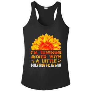 I'm Sunshine Mixed With Little Hurricane Gift Ladies PosiCharge Competitor Racerback Tank