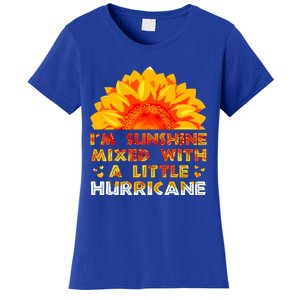 I'm Sunshine Mixed With Little Hurricane Gift Women's T-Shirt