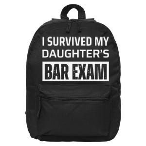 I Survived My DaughterS Bar Exam 16 in Basic Backpack