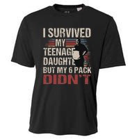 I Survived My Nage Daughter FatherS Day Funny Present Cooling Performance Crew T-Shirt