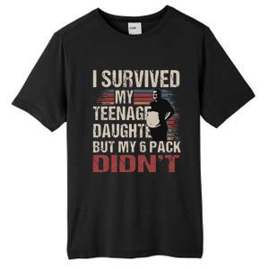 I Survived My Nage Daughter FatherS Day Funny Present Tall Fusion ChromaSoft Performance T-Shirt