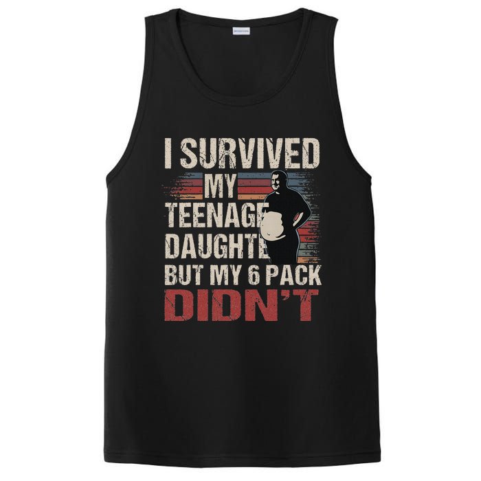 I Survived My Nage Daughter FatherS Day Funny Present PosiCharge Competitor Tank