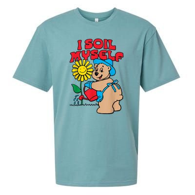 I Soil Myself Bear Sueded Cloud Jersey T-Shirt