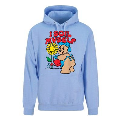 I Soil Myself Bear Unisex Surf Hoodie