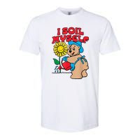 I Soil Myself Bear Softstyle CVC T-Shirt