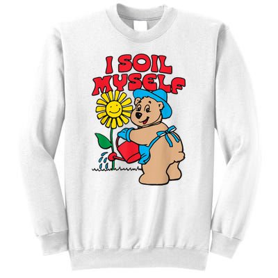 I Soil Myself Bear Sweatshirt