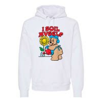 I Soil Myself Bear Premium Hoodie