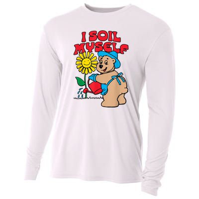 I Soil Myself Bear Cooling Performance Long Sleeve Crew