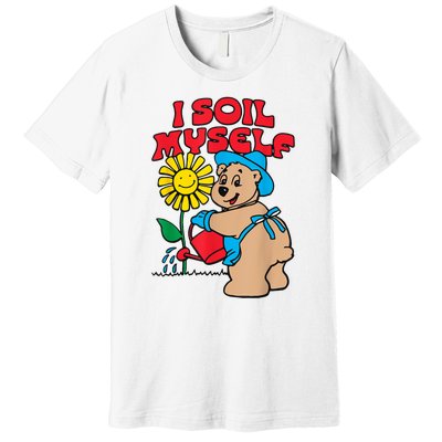 I Soil Myself Bear Premium T-Shirt