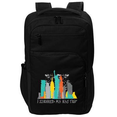 I Survived My Nyc Trip Impact Tech Backpack