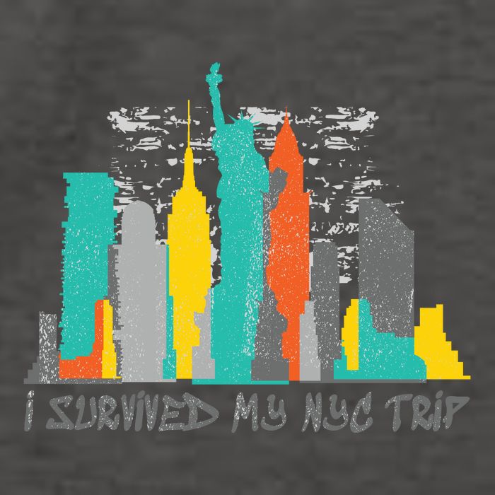 I Survived My Nyc Trip Vector Backpack