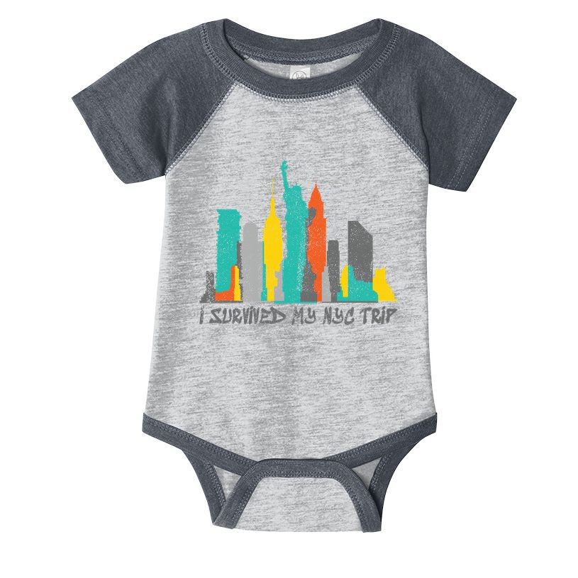 I Survived My Nyc Trip Infant Baby Jersey Bodysuit
