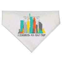 I Survived My Nyc Trip USA-Made Doggie Bandana