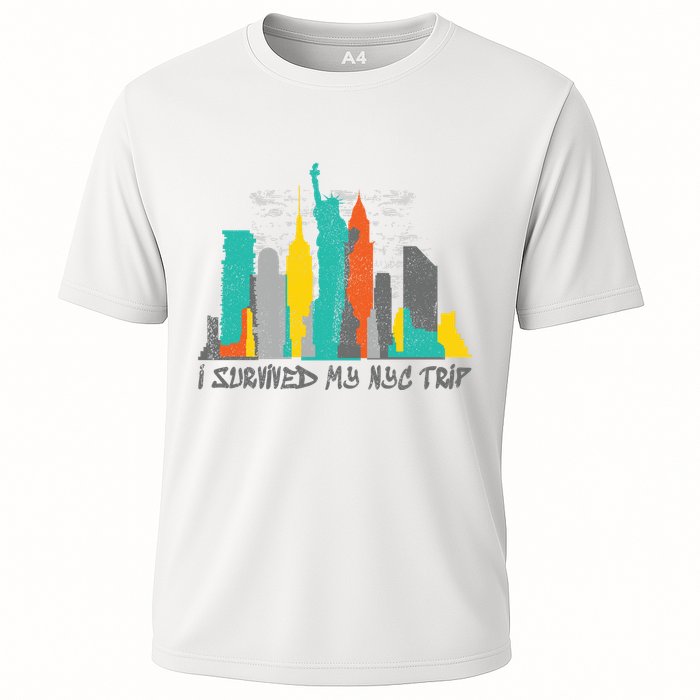 I Survived My Nyc Trip Cooling Performance Crew T-Shirt
