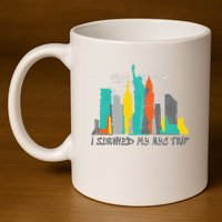 I Survived My Nyc Trip 11oz C Handle Ceramic Mug