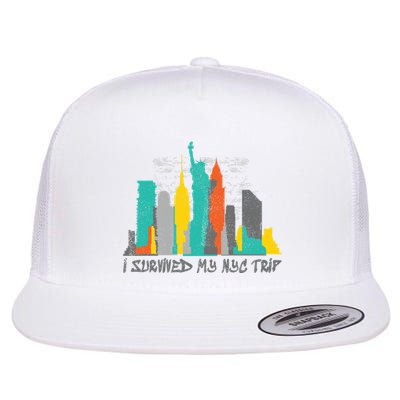 I Survived My Nyc Trip Flatbill Hat