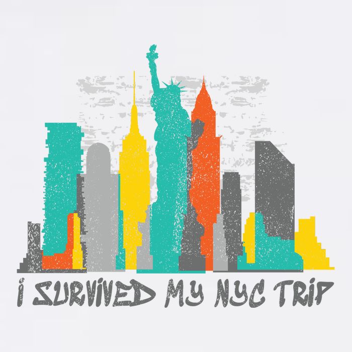 I Survived My Nyc Trip Flatbill Hat