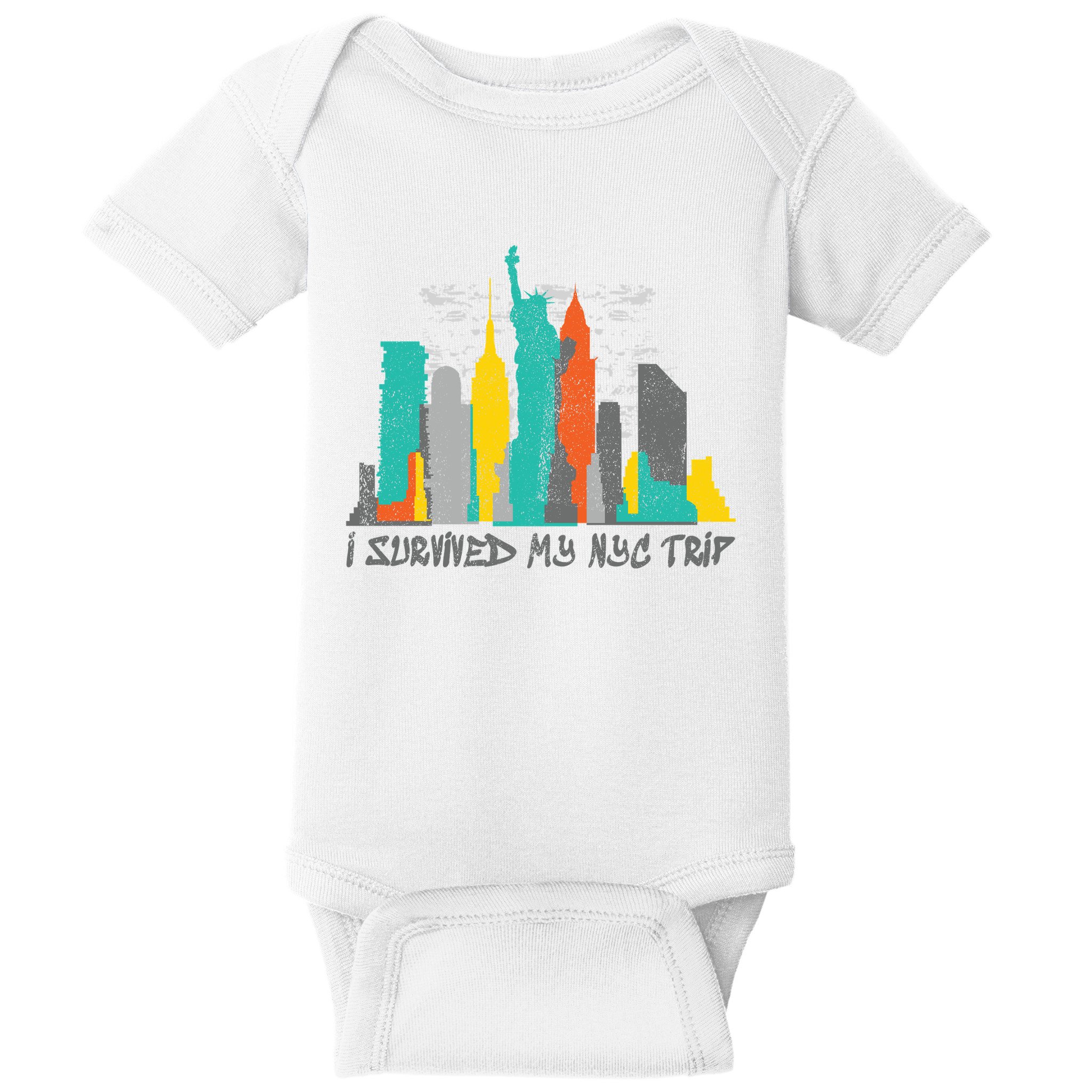 I Survived My Nyc Trip Baby Bodysuit