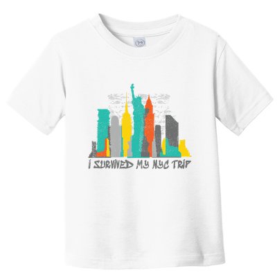 I Survived My Nyc Trip Toddler T-Shirt