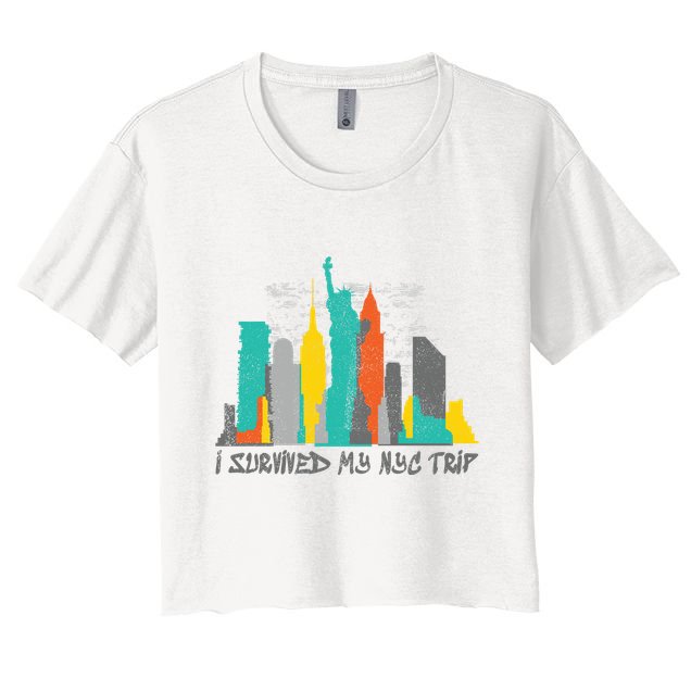 I Survived My Nyc Trip Crop Top