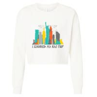 I Survived My Nyc Trip Cropped Pullover Crew