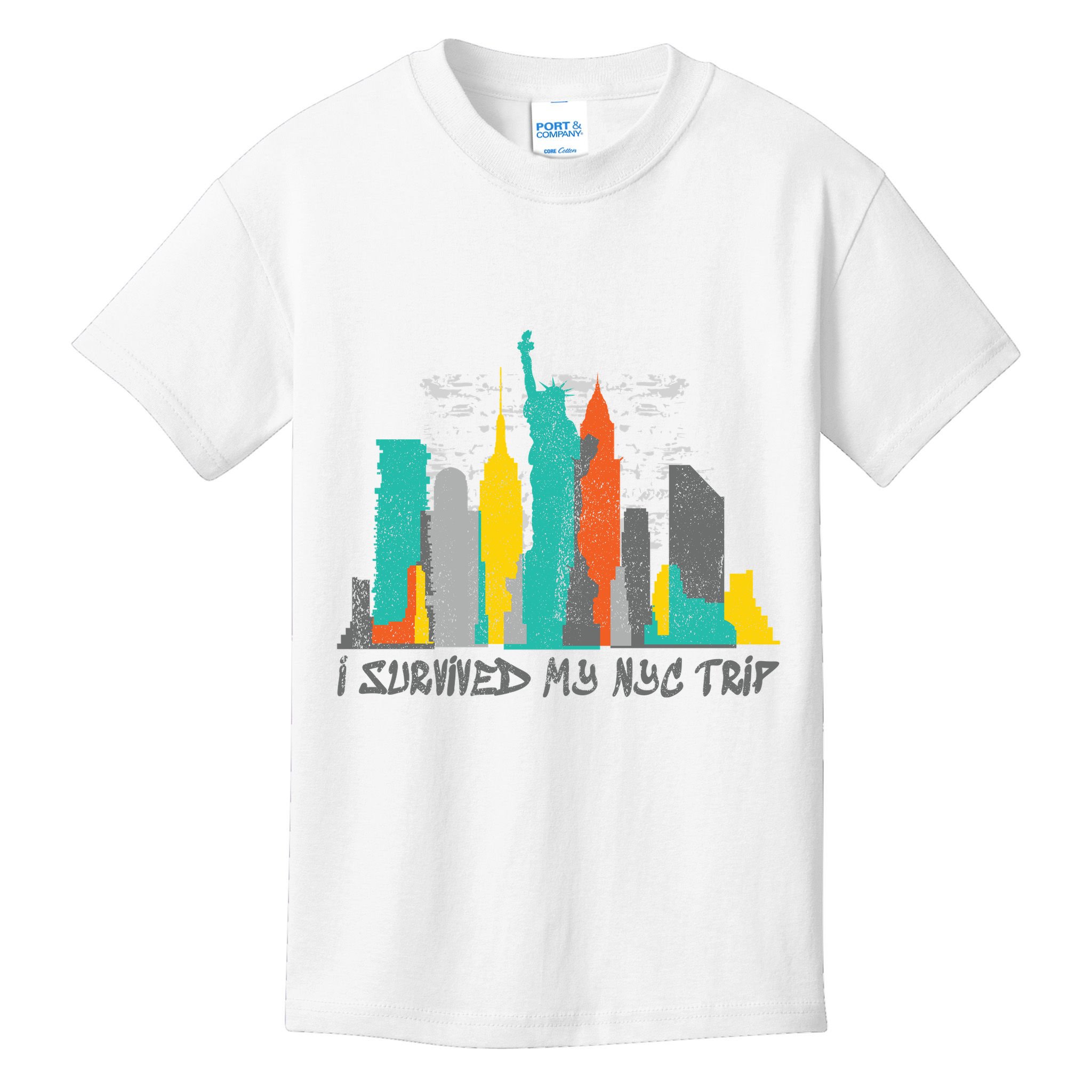 I Survived My Nyc Trip Kids T-Shirt