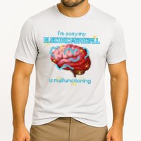 Im Sorry My Electric Meatball Is Malfunctioning Funny Brain Cooling Performance Crew T-Shirt