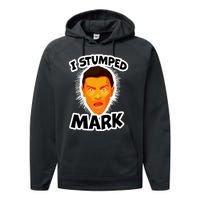 I Stumped Mark Performance Fleece Hoodie