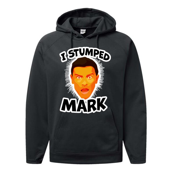 I Stumped Mark Performance Fleece Hoodie