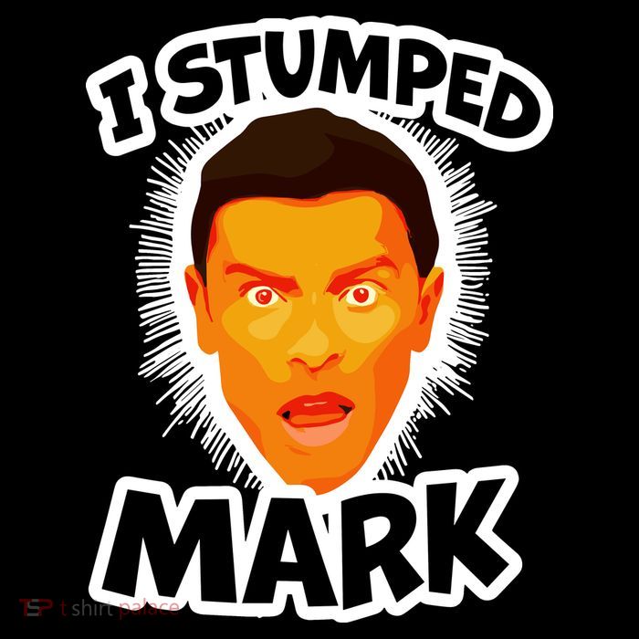 I Stumped Mark Drawstring Bag