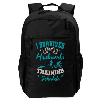 I Survived My HusbandS Training Schedule Triathlon Backpack