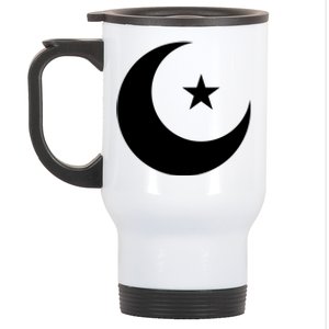 Islam Symbol Muslim Allah 5 Percent Star Nation Of Gods Gift Cool Gift Stainless Steel Travel Mug