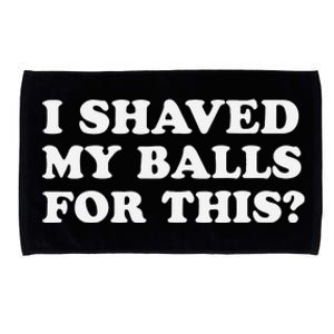 I Shaved My Balls For This Microfiber Hand Towel