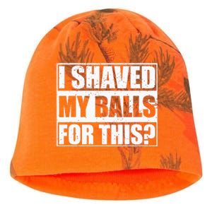 I Shaved My Balls For This Kati - Camo Knit Beanie