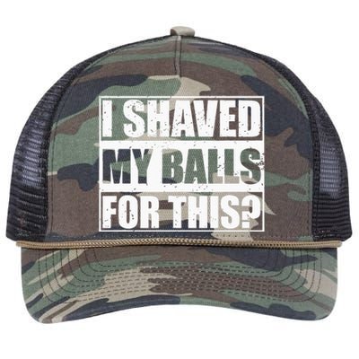 I Shaved My Balls For This Retro Rope Trucker Hat Cap