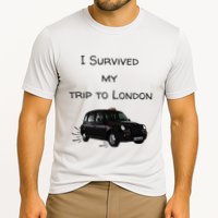 I Survived My Trip To London I Love Ldn London Black Cab Cooling Performance Crew T-Shirt