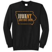 Iowa State Map I Want Another Beer Funny Drinking Sweatshirt