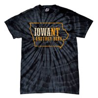 Iowa State Map I Want Another Beer Funny Drinking Tie-Dye T-Shirt