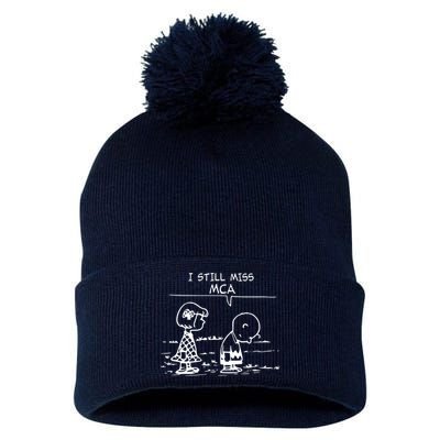 I Still Miss Mca Pom Pom 12in Knit Beanie